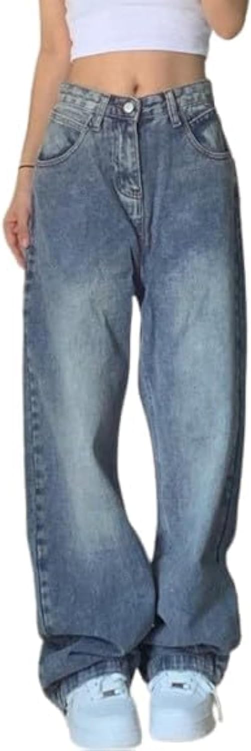 Chic Vintage Denim Pants