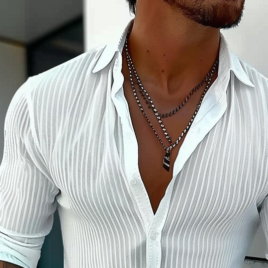Classic Stripe Comfort Shirt