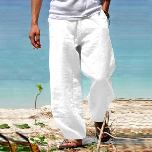Men's Linen Comfort Pants