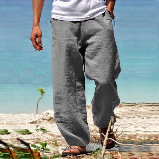 Men's Linen Comfort Pants